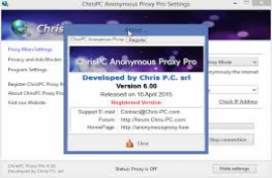 ChrisPC Anonymous Proxy Pro v7